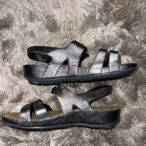 Romika Fidschi 43 Dress Sandal Silver Size 38 - Picture 3 of 12